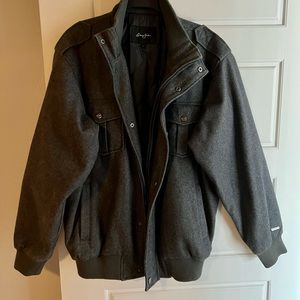 Sean John Jacket - Gray - Men Size Large